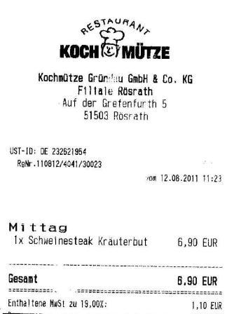 oaag Hffner Kochmtze Restaurant